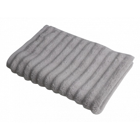Badhanddoek Stone - Lichtgrijs katoen | Mylène