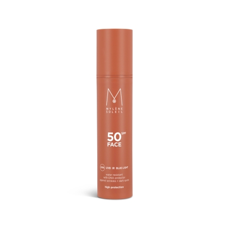 SPF 50 Sunscreen Lotion Face - Handige zonnespray met SPF 50 | Mylène