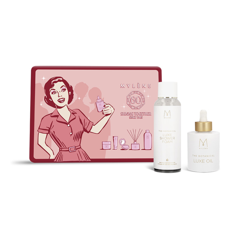 Luxe geschenkdoos met shower foam en luxe oil | Mylène