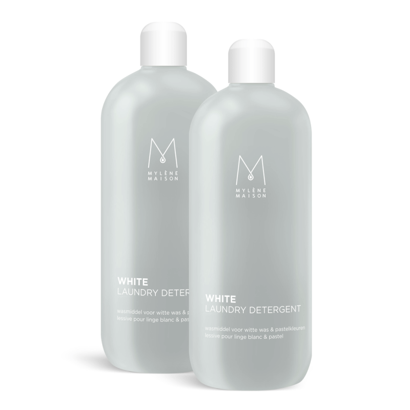 Lessive pour linge blanc & pastel avec azurant optique | Mylène