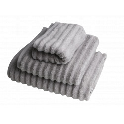 Grand essuie Stone - Coton gris clair | Mylène