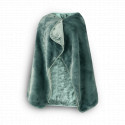 Poncho vert doux pour les mois d'hiver | Mylène