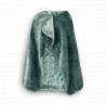 Zachte, groene poncho voor de wintermaanden | Mylène