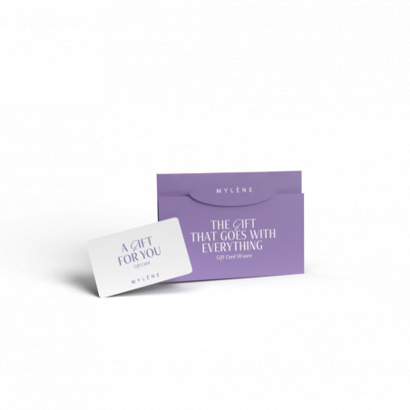 Carte cadeau d'une valeur de 50 euros | Mylène