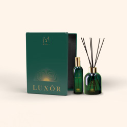 Coffret cadeau luxueux avec spray d'intérieur et bâtonnets de parfum | Mylène
