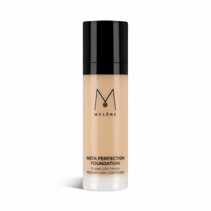 Insta-Perfection Foundation - Vloeibare fond de teint medium-hoge, opbouwbare dekking Beige Desert | Mylène