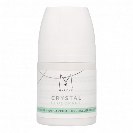 Déo à bille Crystal – 100 % naturel et rafraîchissant | Mylène