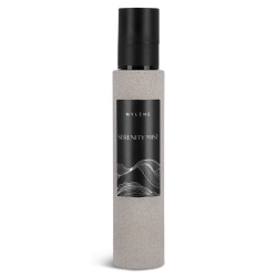 Room Spray Serenity Mist - spray d'intérieur luxueux au parfum boisé et chaud avec des agrumes | Mylène