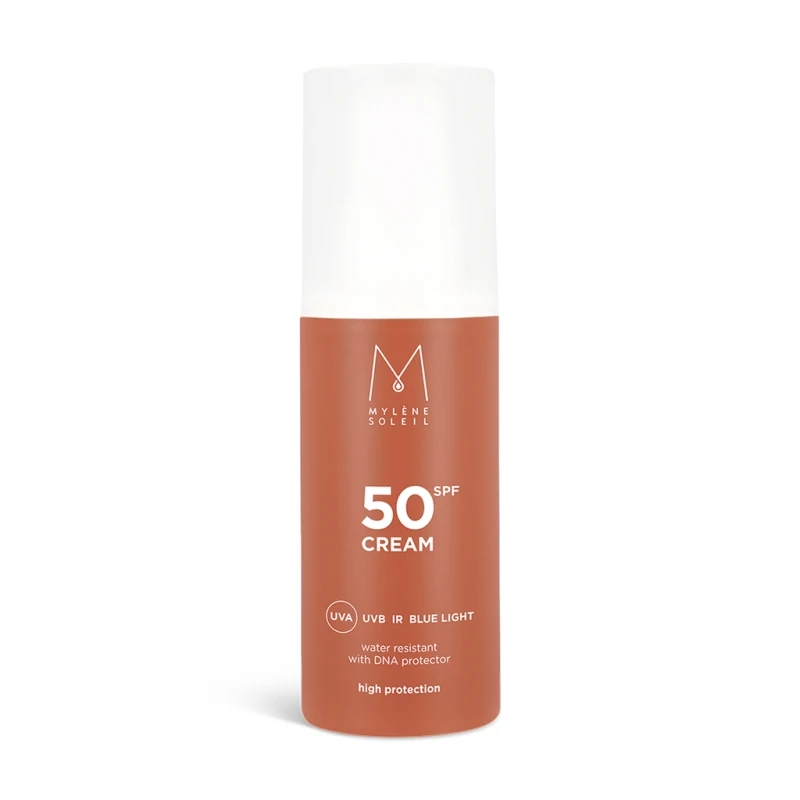 SPF 50 Sunscreen Cream - Crème solaire pratique avec SPF 50 | Mylène