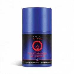 Homme Moisturizing Gel Cream - 3 in 1 voor het gezicht en de korte baard | Mylène