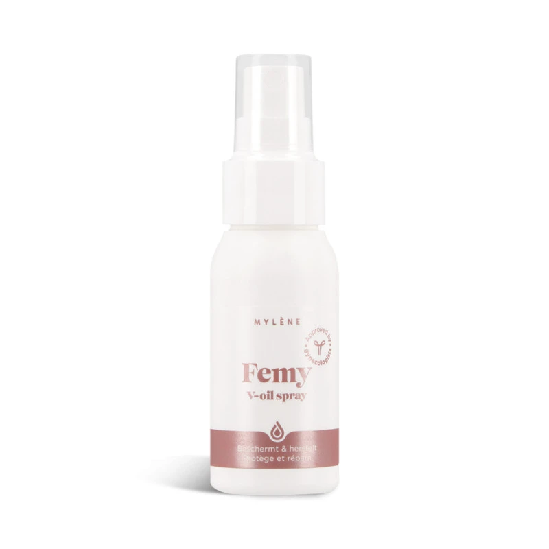 Femy V-oil Spray - Intieme oliespray verzorgt en beschermt de intieme zone | Mylène
